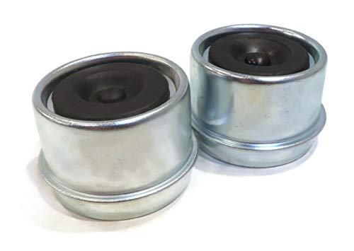 The ROP Shop | (Paquete de 2) tapones de grasa, 5 cm OD y tapones de goma para ejes de remolque de 4 y 5 lengüetas