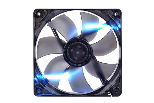 Thermaltake Pure S 12 LED DC - Ventilador con un Rendimiento Estable y confiable, Color Azul