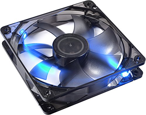 Thermaltake Pure S 12 LED DC - Ventilador con un Rendimiento Estable y confiable, Color Azul
