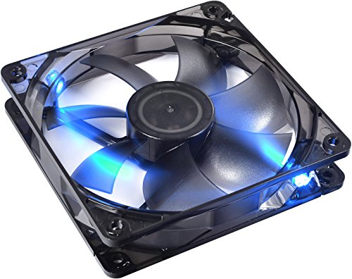 Thermaltake Pure S 12 LED DC - Ventilador con un Rendimiento Estable y confiable, Color Azul