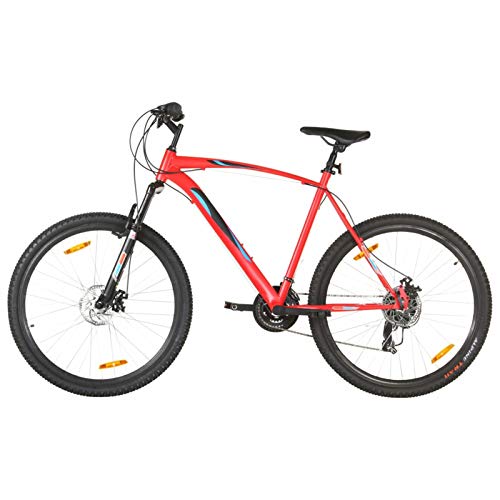 Tidyard Bicicleta montaña 21 velocidades 29 Pulgadas Rueda 53 cm Rojo