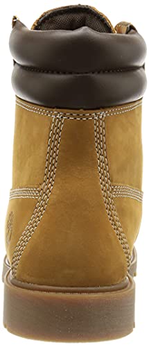 Timberland Linden Woods 6 Inch WR Botas de moda para Mujer, Amarillo (Wheat Nubuck), 40 EU