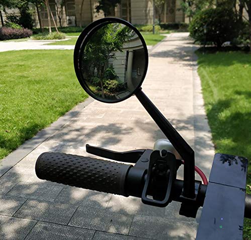 Tinke Espejo retrovisor Scooter Ajustable Espejo retrovisor de Bicicleta Espejo de Espejo para Xiaomi Mijia M365 Ninebot ES1 ES2 Scooter