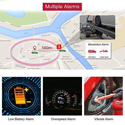 TKSTAR Mini GPS Tracker, rastreador GPS portátil, localizador GPS para Cartera, Cartera, Cartera, Mochila Escolar, Documentos Importantes, localizador de pérdidas de Coche con aplicación TK913