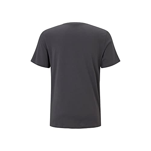Tom Tailor Casual 1008637 Camiseta, Gris (Tarmac Grey 10899), X-Large para Hombre