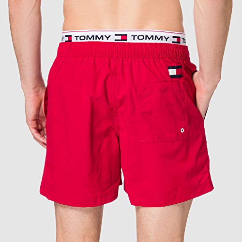 Tommy Hilfiger DW Medium Drawstring Baador, Primary Red, M para Hombre