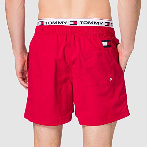 Tommy Hilfiger DW Medium Drawstring Baador, Primary Red, M para Hombre