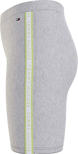 Tommy Hilfiger Essential Cycling Shorts Pantalones Cortos, Light Grey Heather, 42 para Niñas