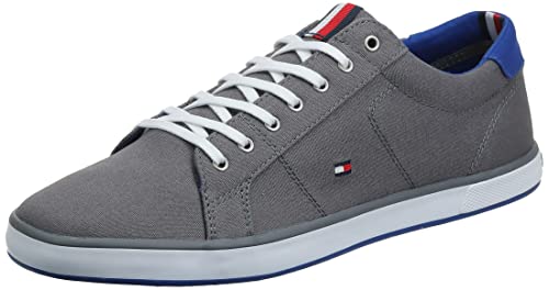 Tommy Hilfiger H2285arlow 1d, Zapatillas Hombre, Gris (Steel Grey 596), 45 EU