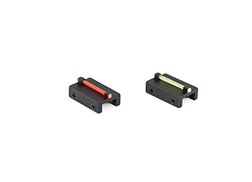 Toni system cod. MR8/MV8 Punto mira Fibra optica para Banda Escopeta ø1,5mm Rojo/Verde (Verde)