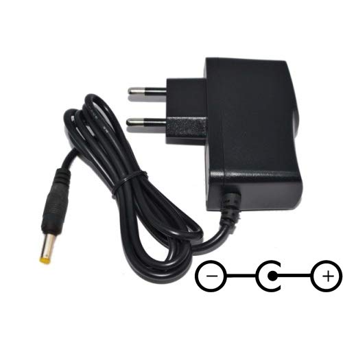 TOP CHARGEUR * Adaptador Alimentación Cargador Corriente 10V Reemplazo Recambio Consola Sega Mega Drive II Megadrive 2 PAL