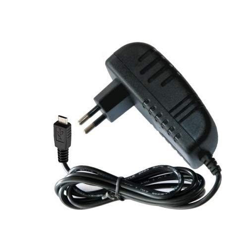 TOP CHARGEUR * Adaptador Cargador Corriente 5V 2A 2000mA Micro USB para Garmin Edge 1000 1030, Edge 520, Edge 820, Edge Explore 820 1000, Zumo 590 595, Camper 760 LMT, Dash CAM 55, Virb 360°