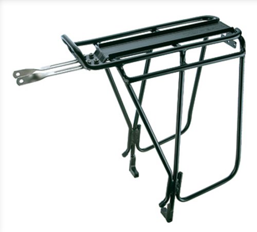 Topeak Super Tourist Tubular Bicycle Trunk Rack DX with Side Bar for Disc Brake Bikes by Topeak