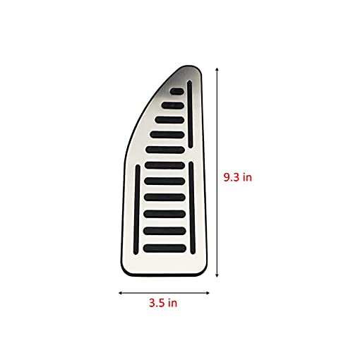 Toto Department Store Ajuste for almohadillas de pedal de acero inoxidable de acero inoxidable for pie de repuesto de pie Pedal Funda Funda for FORD FOCUS 2 Mk2 Kuga Escape al por mayor entrega rápida