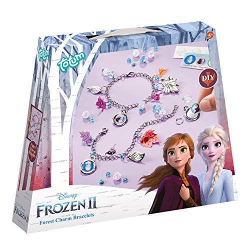 Totum- Bettelarmbänder Disney Frozen II Set de Hacer Brazalete, Multicolor (680654)