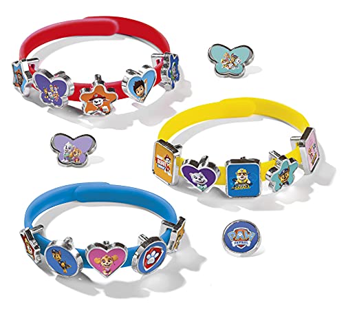 Totum- Paw Patrol Kit de Manualidades para Pulseras, Multicolor (720633)