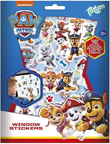 Totum Paw Patrol Nickelodeon Pegatinas Para Ventana con Escena Paisaje