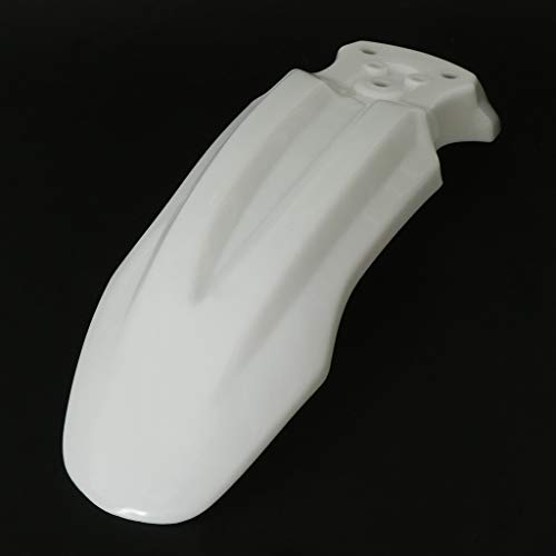 Toygogo Guardabarros Delantero para Motocicleta, Guardabarros, Guardabarros para CRF50 Cafe Racer - Blanco