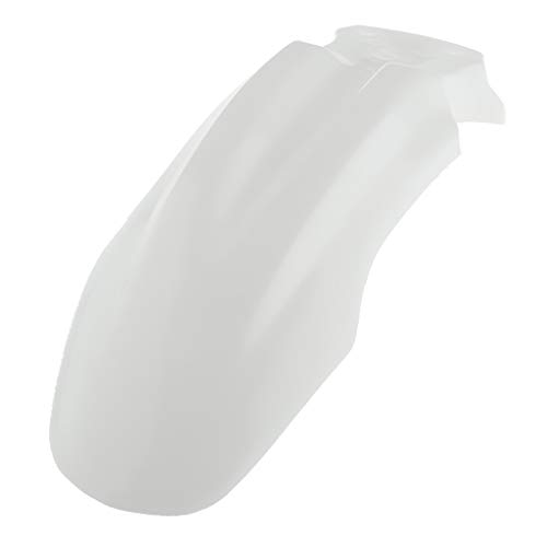 Toygogo Guardabarros Delantero para Motocicleta, Guardabarros, Guardabarros para CRF50 Cafe Racer - Blanco