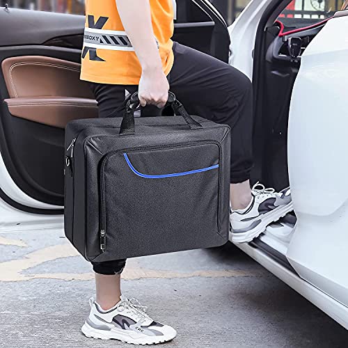 TPFOON Bolsa de Viaje para Sony Playstation 5 y PS5 Digital Edition, Fundas De Transporte para Mando PS5, Consola PS5, Juegos PS5, Auriculares y Accesorios, Antiarañazos a Prueba de Agua