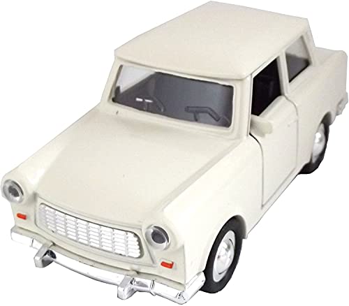 Trabant 601 Sedán - Coche de modelo, color blanco