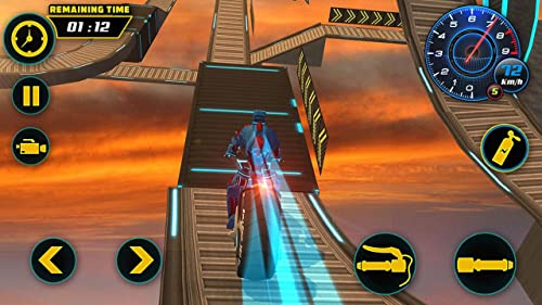 Traffic Bike Rider Racing y Drifting Adventure Simulator Misión: Robot Bike Stunt Extreme Freestyle Motocross Game Gratis 2018