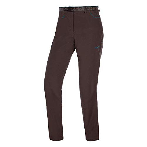 TRANGO Pant. Largo Elbert DN Pantalón Deportivo, Antracita, L para Mujer