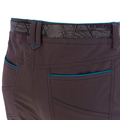 TRANGO Pant. Largo Elbert DN Pantalón Deportivo, Antracita, L para Mujer