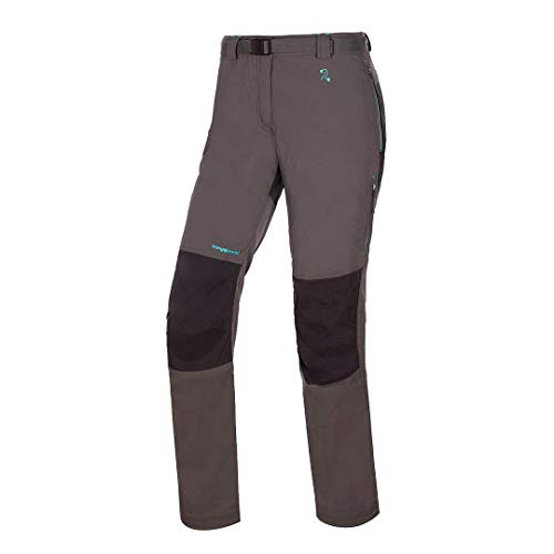 TRANGO Pant. Largo Henna DN Pantalón Deportivo, Sombra Oscura/Negro, S para Mujer