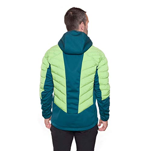 Trangoworld Beraldi Chaqueta, Hombre, Verde/Verde mar, XL