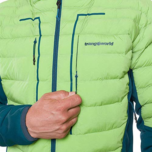 Trangoworld Beraldi Chaqueta, Hombre, Verde/Verde mar, XL