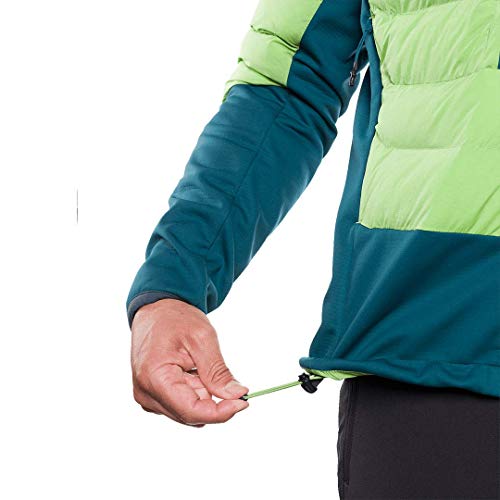 Trangoworld Beraldi Chaqueta, Hombre, Verde/Verde mar, XL