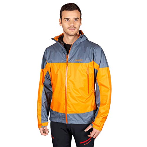 Trangoworld Rilton TF Chaqueta, Hombre, Naranja oxido/Gris Medio, M