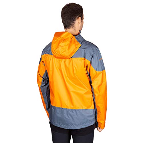 Trangoworld Rilton TF Chaqueta, Hombre, Naranja oxido/Gris Medio, M