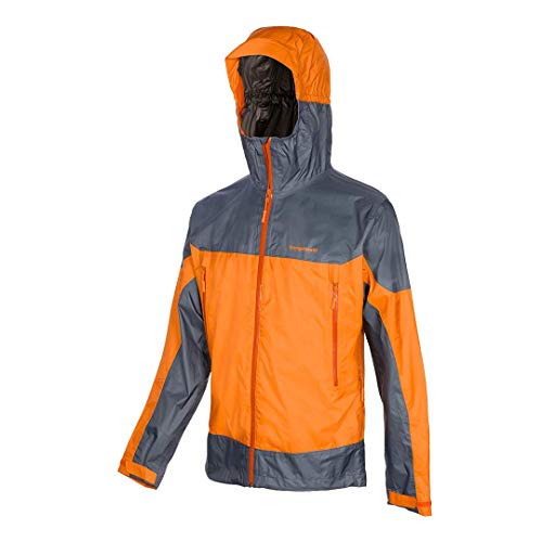 Trangoworld Rilton TF Chaqueta, Hombre, Naranja oxido/Gris Medio, M