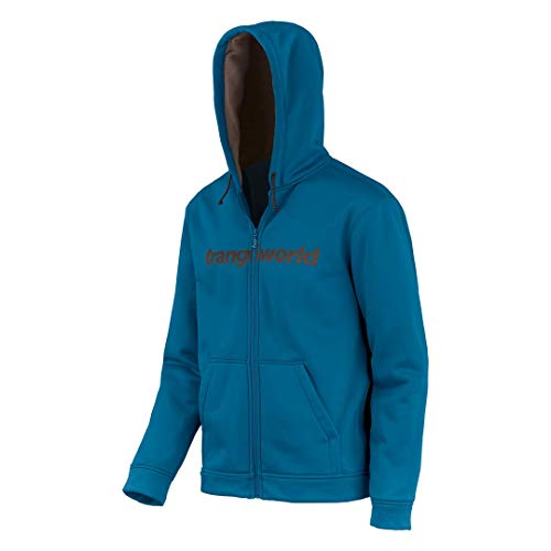 Trangoworld Ripon Chaqueta, Hombre, Azul Mar/Negro, XL