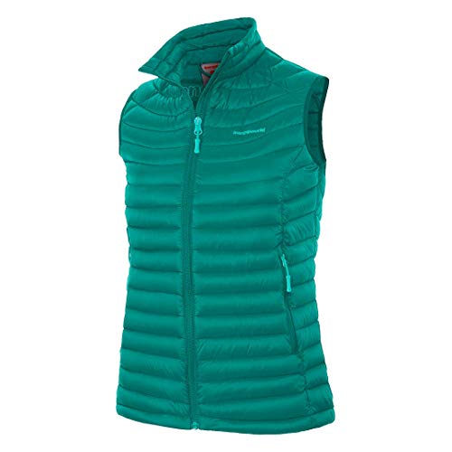 Trangoworld Saloria Chaleco, Mujer, Verde mar, M