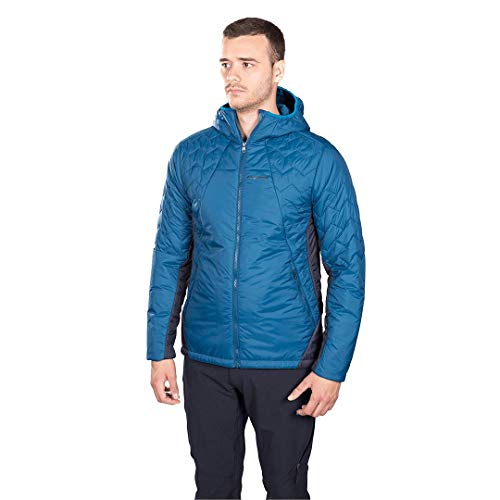 Trangoworld Verbier Chaqueta, Hombre, Azul Oscuro/Negro Azulado, M