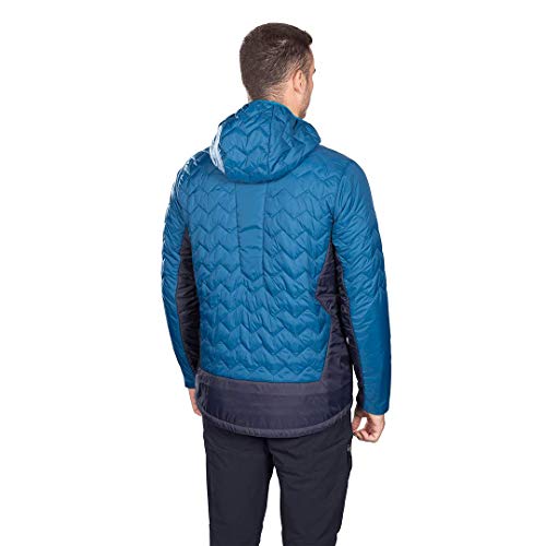 Trangoworld Verbier Chaqueta, Hombre, Azul Oscuro/Negro Azulado, M