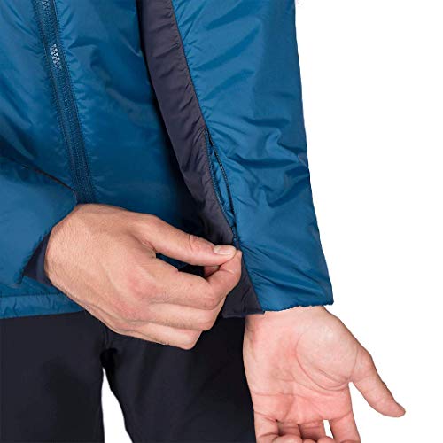 Trangoworld Verbier Chaqueta, Hombre, Azul Oscuro/Negro Azulado, M