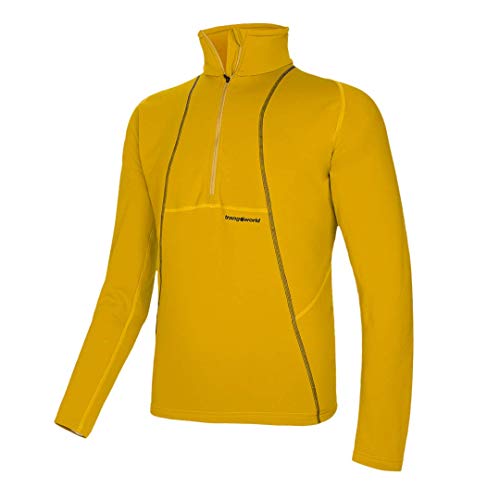 Trangoworld Zillertal Pullover, Hombre, Amarillo Mostaza, M