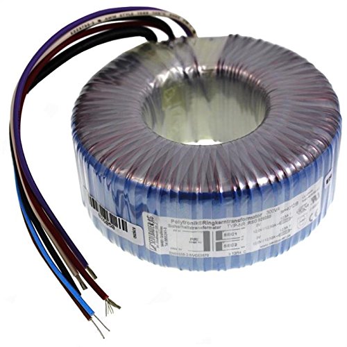 Transformador toroidal 300VA 230V 2x12V 24V Sedlbauer RSO-826050