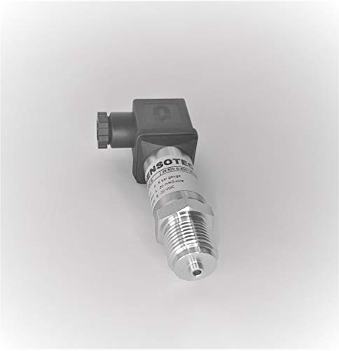 Transmisor de presión nominal 60 bar / 4-20mA / 0,25% FE MMR/rosca ½” GAS/conector DIN 43650 IP 65 para aplicacions en Hidraulicas y Neumáticas