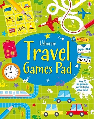Travel games pad (Tear-off Pads)
