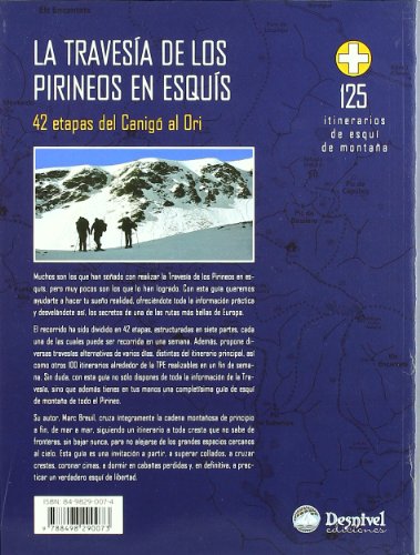 Travesia de los pirineos en esquis