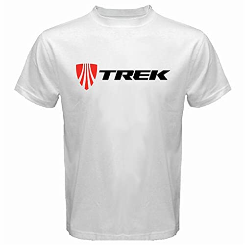 Trek Bicycle Mountain Bike Logo Men's White XL White
