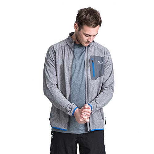 Trespass Chaquetilla con Cremallera Modelo Colson Para Hombre (XS/Azul)