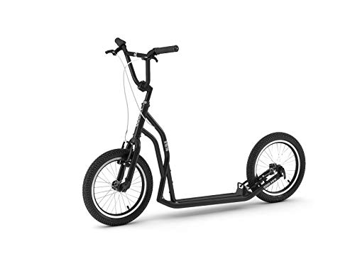 Tretroller Yedoo Steel S1616, Schwarz