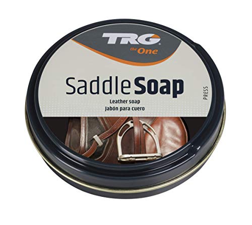 TRG GRISON LEATHER SADDLE SOAP CLEANER UPHOLSTARY SOFAS BOOTS SHOES 100ML by TRG One