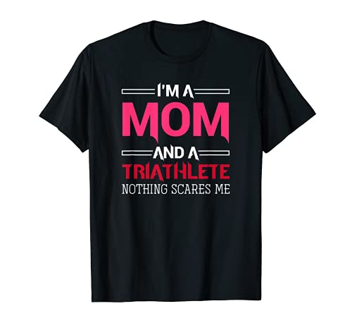 Triatleta Madre Día de la Madre Regalo Triatlón Camiseta